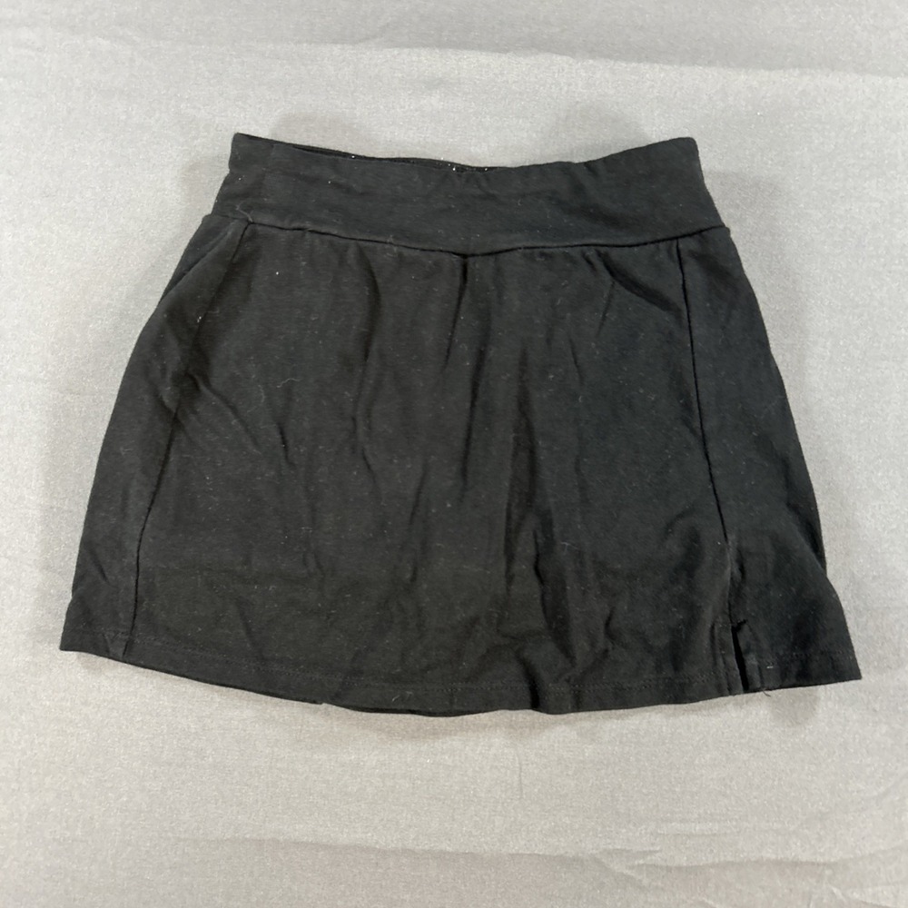 Art & Class black foldover knit mini skirt Size M